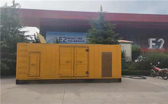 南靖1200KW发电机出租